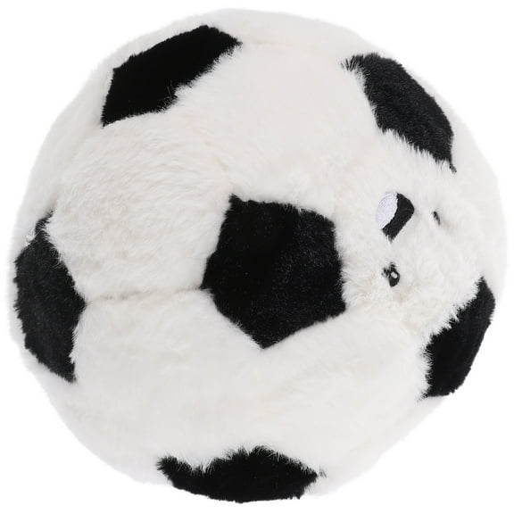 PAMINGONO 1Set Football Pillow Plush White 20x20x20cm Plush PP Cotton For Home Decor Item Sports Fans Children