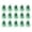 Green, variant on 25 Pack Tiny Glowing Ghost Resin Figurine Halloween Multicolor Mini Desktop Ornament For Tiered Tray Micro Landscape Home Party(Purple-25PCS)