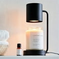 thumbnail image 5 of Wax Warmer Lamp,Compatible with Yankee Candle Large Jar,Metal Candle Lamp Dimmable Candle Melter for Scented Candles Top-Down Candle Melting, Scented Wax for Home Decor(Black), 5 of 6