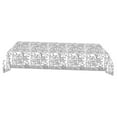 thumbnail image 2 of simhoa Paper Tablecloth Drawing Easter Decorations Bunny Animal Large Poster for Winter, 2 of 8