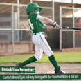 thumbnail image 2 of JASGOOD Baseball Belt and Socks Combo Set for Youth Adult Breathable Softball Socks and Adjustable Elastic Belt, 2 of 7
