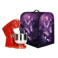 thumbnail image 6 of TSOVTHRID Butterfly Galaxy Print Mixer Cover with Top Handle Kitchen Aid Mixer Assecories Stain Resistant Small Appliance Covers Multipurpose Dust Cover Compatible with Kitchenaid Mixer,S, 6 of 7