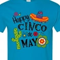 thumbnail image 4 of Inktastic Happy Cinco De Mayo Sombrero, Cactus, Flowers T-Shirt, 4 of 5