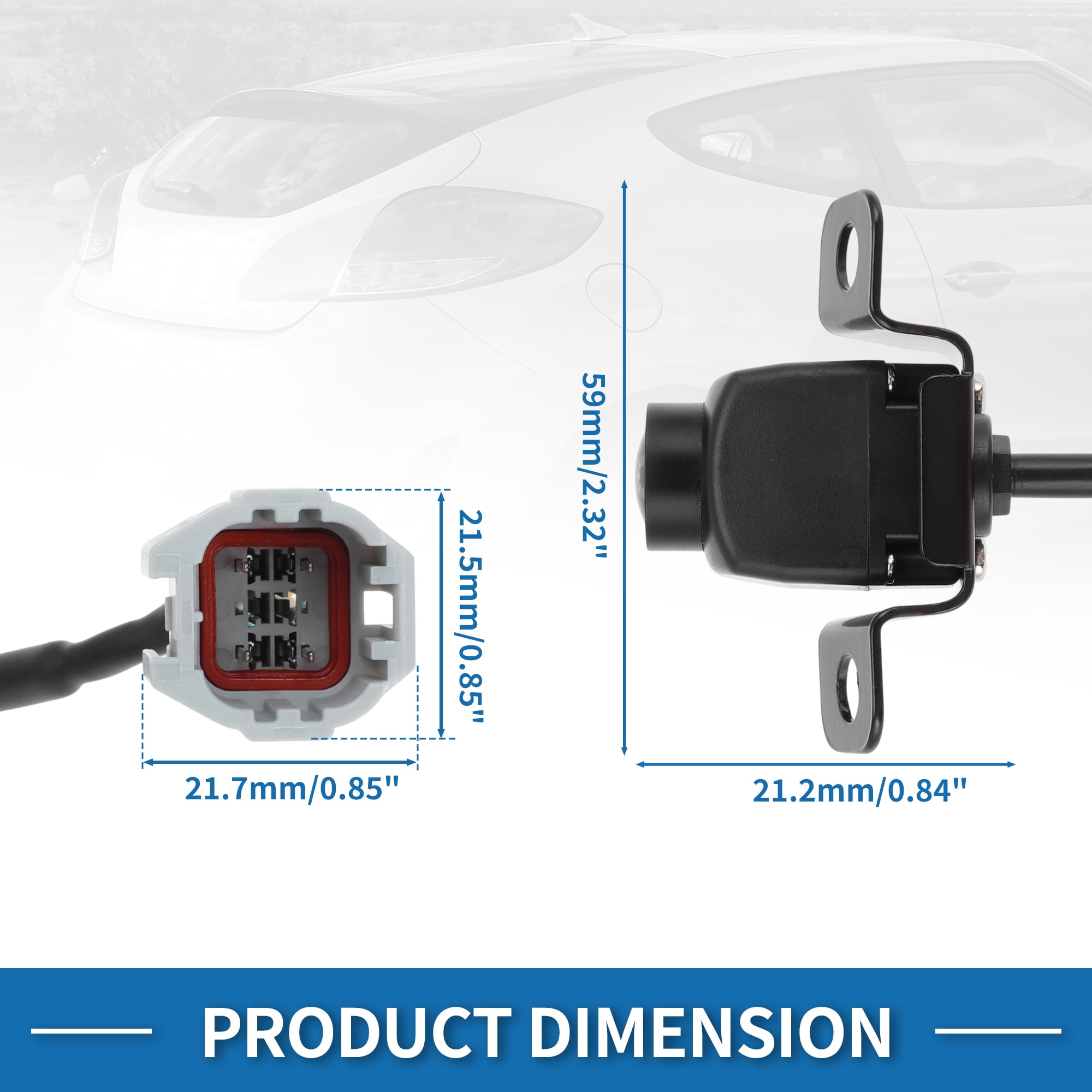 Unique Bargains Rear View Camera for Hyundai Veloster 2012-2017 Backup Camera