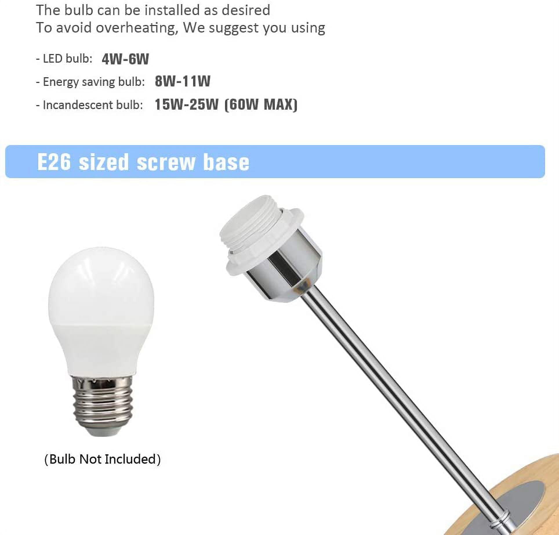 Small Table Lamps Set for Bedroom, Wood Desk Lamp with White Fabric Shade for Dresses, Nightstand, Bedside, Coffee Table in Living Room, College Dorm, Baby Room, Sliver