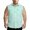 Light Green*, variant on RUTAYY Men's Shirts Solid Color Slim Fit Sleeveless Turndown Collar Button Down Vest with Pockets Casual Everyday Wear Breathable Lightweight Beach Vacation Blouse