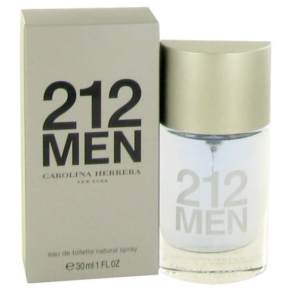 Carolina Herrera 212 Eau De Toilette Spray, Cologne for Men, 1 Oz