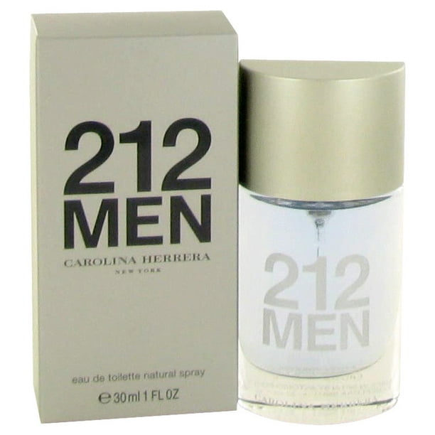 Carolina Herrera 212 Eau de Toilette Cologne for Men, 1 Oz Mini & Travel  Size