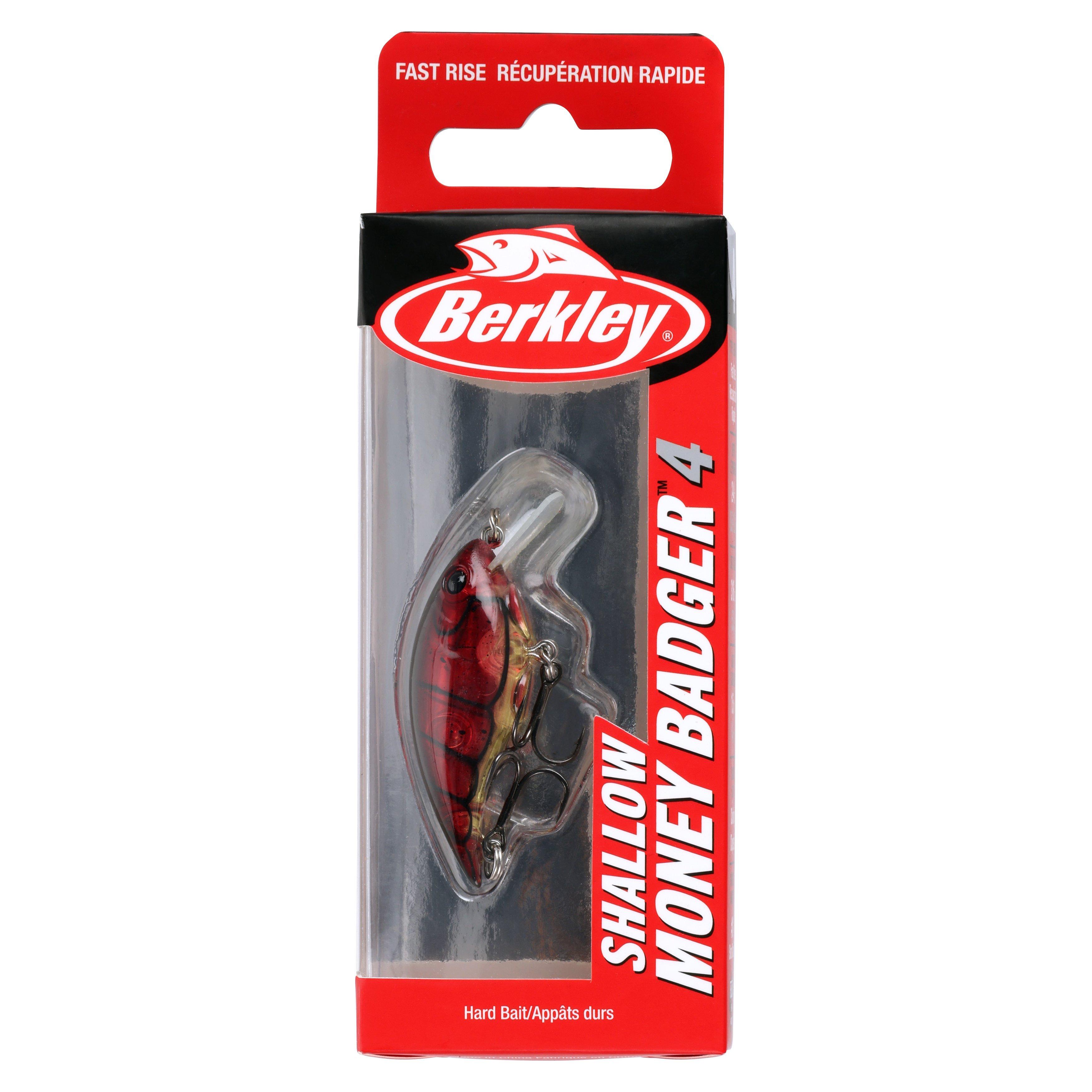 Berkley Shallow Money Badger Fishing Crankbait, 1.5 in, Hybrid Baitfish-Crayfish