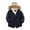 Navy, variant on WEIYLL Boys Tops Kids Quilted Puffer Lined Thick Winter Hooded Winter Water-Proof Parka Blue Jacket for 2-3 Years