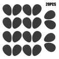 thumbnail image 2 of High Heels Sole Savers (10 Pair) Sole Protector, Self-Adhesive Bottom of Shoe Anti-skid Pad, HUATOL Non-slip Pad for Men, Womem (Black - 20 counts), 2 of 14
