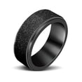 thumbnail image 1 of Anillos de acero inoxidable Spinning giratorio Hombres descompresión Mano Joyería 6mm Anti estrés Moda Ansiedad a prueba de óxido Tamaño 9 billuyoard AP003943-04, 1 of 7