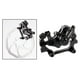 thumbnail image 4 of Pinzas de de mecánicas de Universal de aleación de aluminio sólido accesorios de componentes de pinza de trasero delantero , Negro R160/ Negro R160 DYNWAVEMX Pinza de freno de disco de bicicleta, 4 of 8