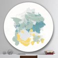 thumbnail image 3 of Designart 'Hopeful I' Geometric Metal Circle Wall Art, 3 of 3