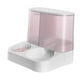 thumbnail image 5 of Comedero automático para mascotas, dispensador de agua y comida, 2 en 1, tazón de comida seca. Rosa, 5 of 9