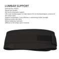 thumbnail image 2 of HELIAHOO Lumbar Support Brace, Adjustable Lumbar Support Belt Rustproof for Sports for Female (M) UA2458-220, 2 of 8