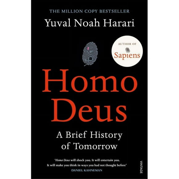Homo Deus: une Brève Histoire de Demain par Yuval Noah Harari (Anglais, Livre de Poche)