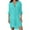 Light Green, variant on Women's New Wrinkle Cloth Beach Cover Up, Hidden Button Cardigan with Pockets, Bikini Cover Shirt for Swimming, Resort Wear and Casual Entertainment Light Blue A