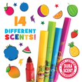 thumbnail image 4 of Smarkers - Marqueurs Parfumés Lavables, Couleurs Assorties, Pointe Moyenne, 14 Unités, 4 of 4
