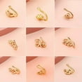 thumbnail image 5 of GKNET Cartilage Earrings Body Delicate Jewelry Gifts Nose Hoops Nose Clip Cuff Nostril Earrings-2, 5 of 7