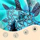 thumbnail image 4 of Turtle-shaped breathable beach towel; soft., 4 of 4