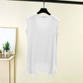 thumbnail image 5 of Favoffer Womens Summer Sleeveless Swim Cover Up Casual Solid Crochet Knit Beach Tunic Lightweight Loose Fit Sheer Beach Cover Up for Pool Beach Vacation, 5 of 5