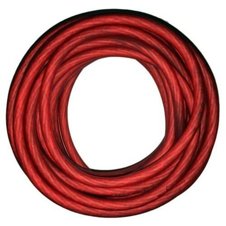 - SoundBox CW8-20R, 8 Gauge 20' Red Wire Ultraflex Amplifier Power/Ground Cable