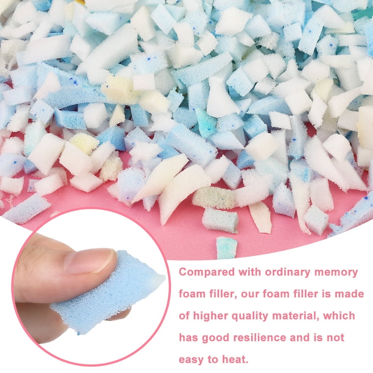 28.2oz/800g Premium Polyester Fiber, Fiberfill for Pillow Stuffing,  Stuffing for Animals Craft, Cotton for Doll Stuffing, High Resilience Fill