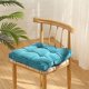 thumbnail image 3 of Nvzi Soft Patio Outdoor Corduroy Chair Pad with Ties Indoor Dining Chairs Cushion 18×18×3.6 Blue 1Pc, 3 of 5