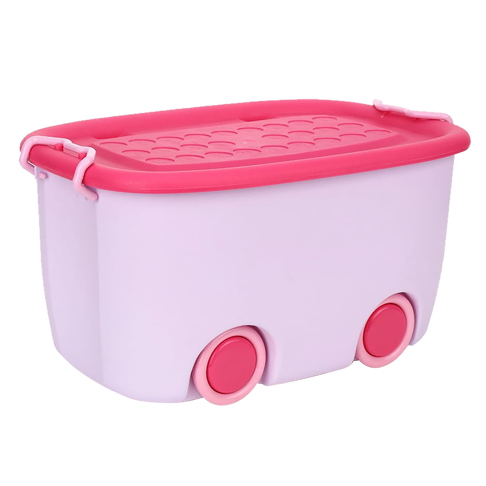 LeKing Children's Colorful Toy Box Pulley Storage Box MultiFunction