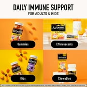Airborne 1000mg Vitamin C Immune Support Effervescent Tablets, Zesty Orange, 30 Count
