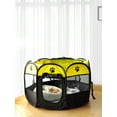 thumbnail image 4 of 1pc Tienda Plegable Portátil Para Perros, Gatos Y Otras Mascotas, Jaula Octogonal, Tienda Para Gatos, Corralito, Perrera Para Perros, Fácil De Usar, C, 4 of 5