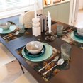 thumbnail image 6 of Placemats Set of 4 / 6, Whimsical Flower Crown Maiden Placemats for Dining Table Indoor/Outdoors Heat Resistant Washable Placemats 18" x 12", 6 of 8
