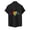Black, variant on Men's Rainbow Heart Print Short Sleeve Shirt Casual Button Down Hawaiian Top