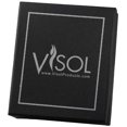 thumbnail image 1 of Visol Products Visol Checkered Slim 5 oz Liquor Flask Gift Set, 1 of 1