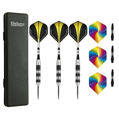 The Tempest Steel Tip Darts, Set of 3 (Best Soft Tip Darts 2019)