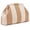B, variant on Striped Woven Clutch Makeup Bag for Women, Elegant Stylish Large Capacity Everything Dumpling Pouch for Everyday