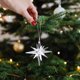 thumbnail image 3 of Adornos brillantes de champán y estrellas transparentes: decoraciones festivas para colgar en tu árbol de Navidad., 3 of 3