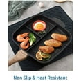 thumbnail image 4 of SURJDE -Dish Drying Mats for Kitchen Counter Heat Resistant Mat Kitchen Gadgets Kitchen Accessories (12" x 16, Black), 4 of 6