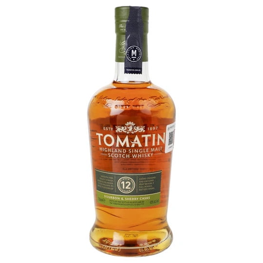 Whisky 12 años Tomatin 700 ml