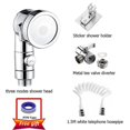 thumbnail image 1 of 3 Mode Bidet Faucet External Shower Head Bathroom Kitchen Basin Tap Adapter Splitter Set Water Diversion Shower For Beauty Salon, 1 of 5