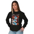 thumbnail image 4 of Tootsie Pop Owl Kanji How Many Licks Long Sleeve TShirt Men Women Brisco Brands S, 4 of 5