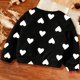 thumbnail image 4 of Manga larga vestido de línea para las mujeres imprimir casual suelto sudadera con capucha, forrado de lana cálido manga larga cuello redondo suéter para invierno otoño uso diario, 4 of 9