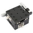 thumbnail image 1 of XY Linear Stage Black Anodized  Aluminium Alloy Xy Linear Guide  Using Effect Trimming Platform Mechanical Equipment Laboratory  Inspection, 1 of 8