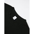 thumbnail image 3 of Camisetas de manga corta con estampado para niñas y niñas, de algodón, cómodas para uso diario, playera simple de veranoWomen's Soft Pink Butterfly Print Short Sleeve T-Shirt - Casual Crew Neck, Str, 3 of 7