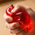 thumbnail image 3 of 2.4" Sugar Ball Soft Squishy Red Apple, Slow Rise Malt Stress Relief Squeeze Ball, Sensory Fidget Toy for Adults Kids, Perfect for Party Favors Goodie Bag Fillers Classroom Prizes Autism Anxiety, 3 of 6