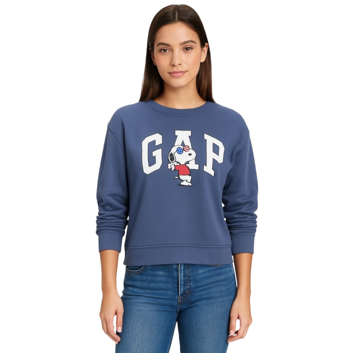 Sudadera para Dama Gap Peanuts Logo Oversized Walmart en línea