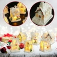 thumbnail image 3 of putnchl Christmas Village Light Up, LED Light Up White, Christmas Village, Christmas, Home Interior Decoration, 3 of 4