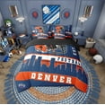 thumbnail image 2 of Erosebridal Eat Sleep Bedding Twin Size, American Football Bedding Sets Twin Size, Soccer Lover Decor, Reversible 7-Piece, 2 of 5