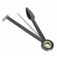 thumbnail image 2 of 3-in-1 Pipe Cleaning Tool Kit: Reamer, Tamper & Cleaner - Portable Lightweight 8.2cm Silver Multi-Tool with Premium Leather Storage Pouch for Easy Carrying & Maintenance, 2 of 5